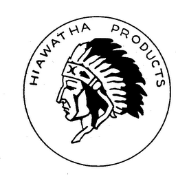 HIAWATHA PRODUCTS logo