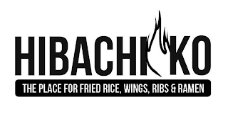 HIBACHI KO THE PLACE FOR FRIED RICE, WINGS, RIBS & RAMEN logo