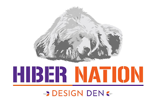 HIBER NATION DESIGN DEN logo