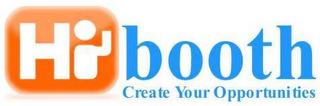 HIBOOTH CREATE YOUR OPPORTUNITIES logo