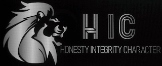 HIC HONESTY INTEGRITY CHARACTER logo