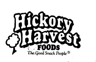 HICKORY HARVEST FOODS THE GOOD SNACK PEOPLE logo