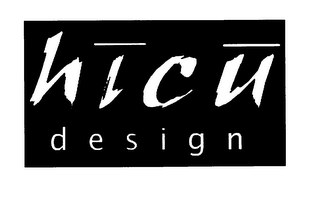 HICU DESIGN logo