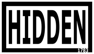 HIDDEN 1783 logo