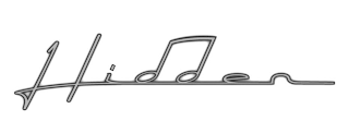 HIDDEN logo