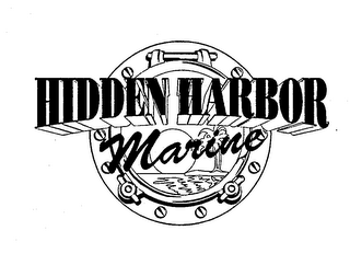 HIDDEN HARBOR MARINE logo