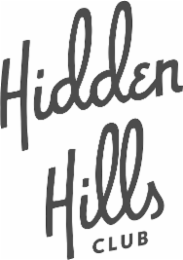 HIDDEN HILLS CLUB logo