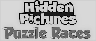 HIDDEN PICTURES PUZZLE RACES logo