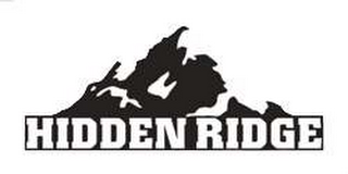 HIDDEN RIDGE logo