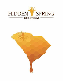 HIDDEN SPRING BEE FARM logo