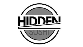 HIDDEN SUSHI logo