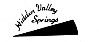HIDDEN VALLEY SPRINGS logo