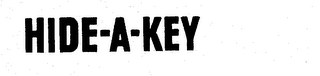 HIDE-A-KEY logo