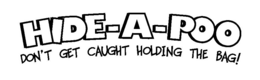 HIDE-A-POO DON'T GET CAUGHT HOLDING THE BAG! logo