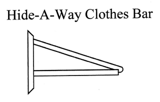 HIDE-A-WAY CLOTHES BAR logo