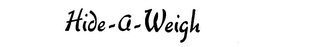 HIDE-A-WEIGH logo