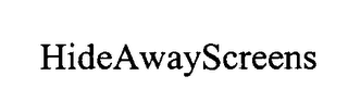 HIDE AWAY SCREENS logo