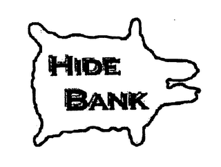 HIDE BANK logo
