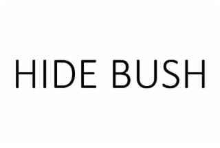 HIDE BUSH logo