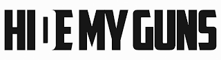 HIDE MY GUNS logo