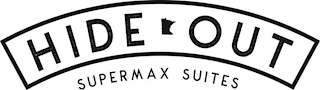HIDE OUT SUPERMAX SUITES logo