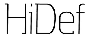 HIDEF logo