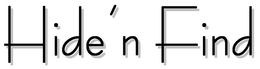 HIDE'N FIND logo