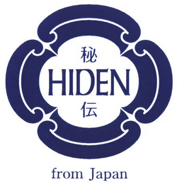 HIDEN FROM JAPAN logo