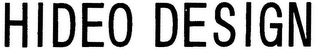 HIDEO DESIGN logo