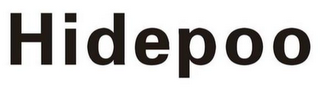HIDEPOO logo