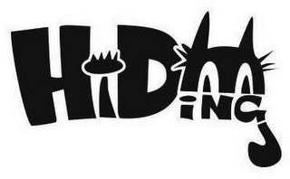 HIDING logo