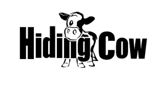 HIDING COW logo