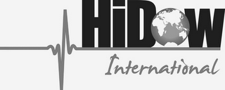 HIDOW INTERNATIONAL logo