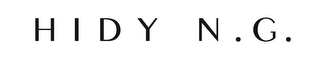 HIDY N.G. logo
