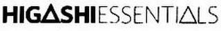 HIGASHI ESSENTIALS logo