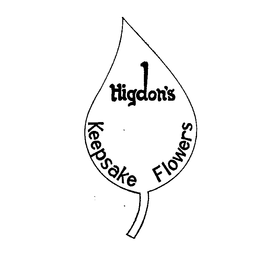 HIGDON'S KEEPSAKE FLOWERS logo