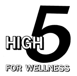 HIGH 5 FOR WELLNESS logo
