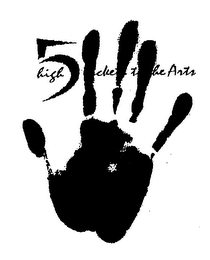 HIGH 5 TICKETS TO THE ARTS logo