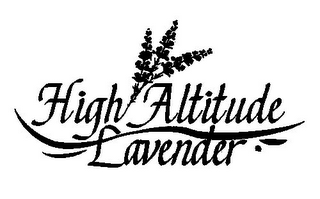 HIGH ALTITUDE LAVENDER logo