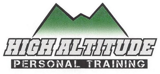 HIGH ALTITUDE PERSONAL TRAINING logo