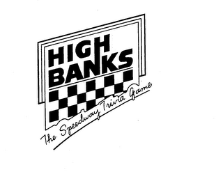 HIGH BANKS THE SPEEDWAY TRIVIA GAME logo