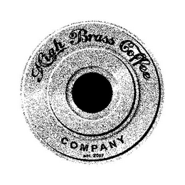 HIGH BRASS COFFEE COMPANY EST. 2007 logo