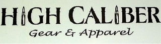 HIGH CALIBER GEAR & APPAREL logo