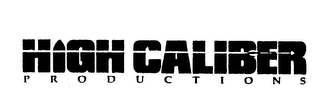HIGH CALIBER PRODUCTIONS logo