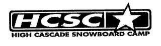 HIGH CASCADE SNOWBOARD CAMP HCSC logo