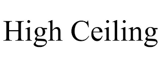 HIGH CEILING logo