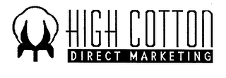 HIGH COTTON DIRECT MARKETING logo
