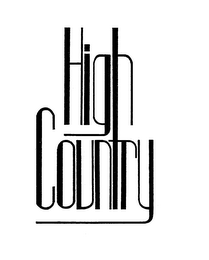 HIGH COUNTRY logo