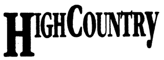 HIGH COUNTRY logo
