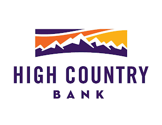 HIGH COUNTRY BANK logo